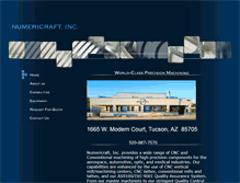 Tablet Screenshot of numericraft.com